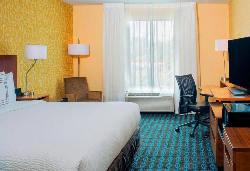 Quarto Estandar Cama King para Deficientes Físicos, Fairfield Inn & Suites By Marriott Bridgewater Branchburg/somerville