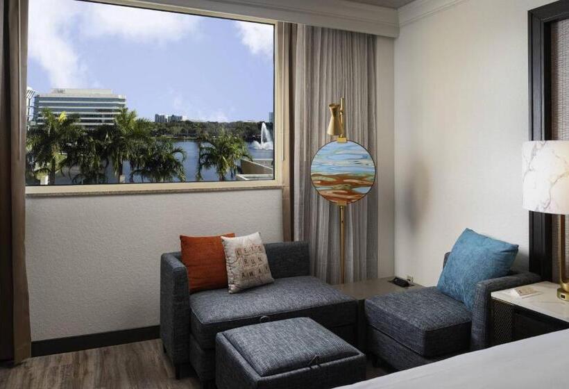 스탠다드 룸 킹사이즈 침대, Renaissance Fort Lauderdale West