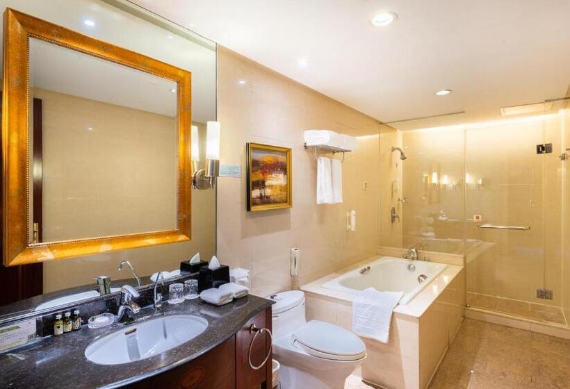 חדר דחוקס עם מיטת קינג, Golden Ocean Hotel Tianjin
