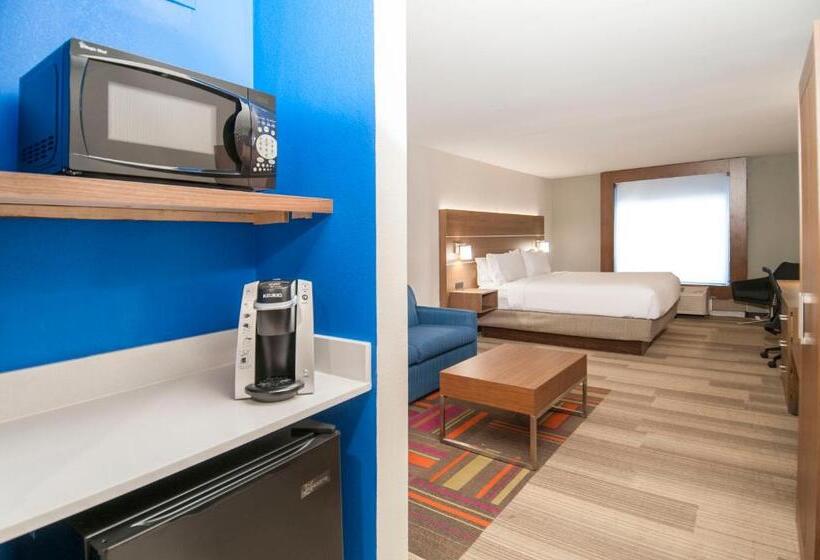 キングサイズベッドのスタンダードルーム, Holiday Inn Express Hotel & Suites Plano West   Frisco, An Ihg