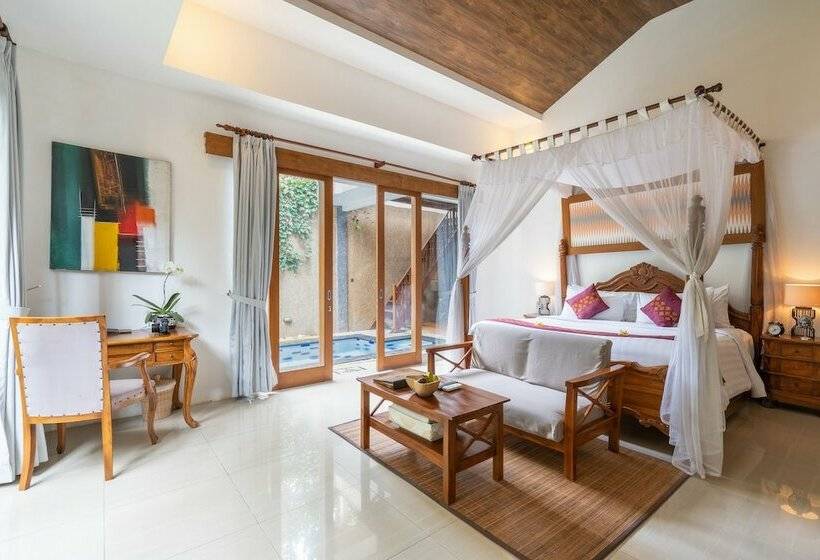 Вилла с 1 спальней и бассейном, Ashoka Tree Resort At Tanggayuda, Ubud