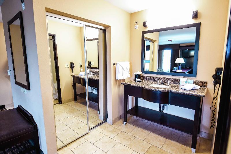 带大床的标准工作室, Hampton Inn And Suites Pine Bluff