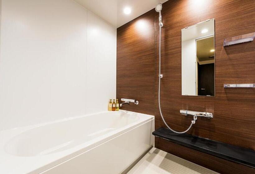 디럭스 4인 룸, Mystays Sapporo Nakajima Park