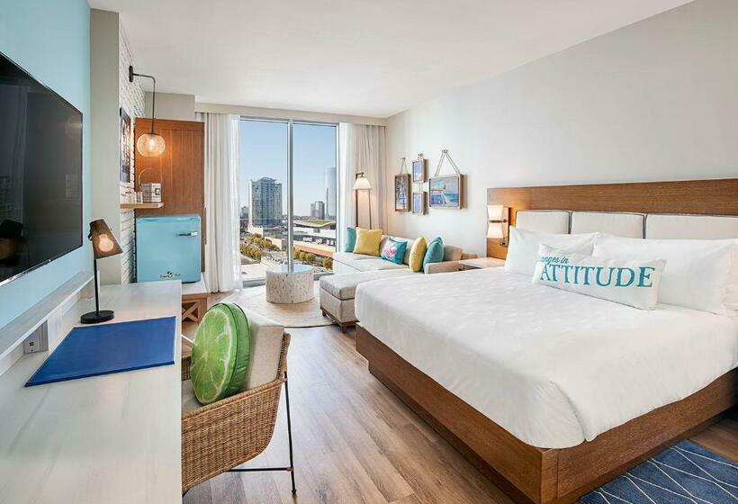 带大床的标准间, Margaritaville Hotel Nashville