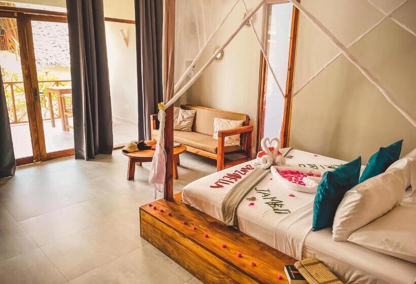 Номер Deluxe Вид на Море с Балконом, Zanzibella Hotel & Spa