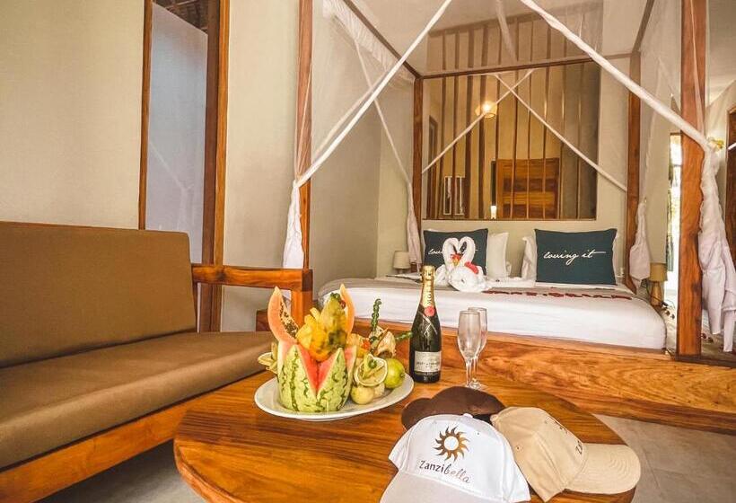 Номер Deluxe с Балконом, Zanzibella Hotel & Spa