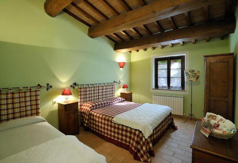 침실 1개 테라스 아파트, Agriturismo Il Corniolo