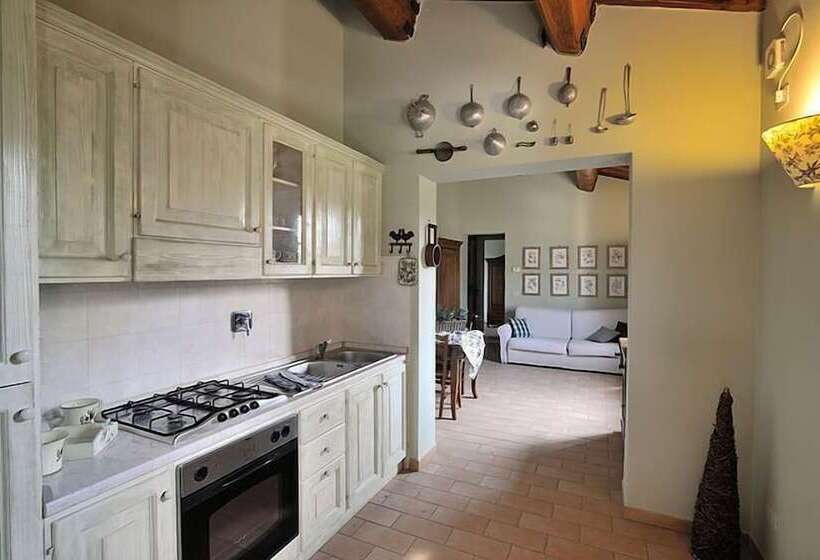 آپارتمان 1 خوابه با چشم‌انداز باغ, Agriturismo Il Corniolo