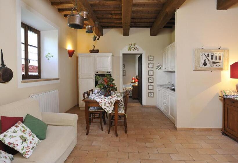 آپارتمان 1 خوابه همکف, Agriturismo Il Corniolo