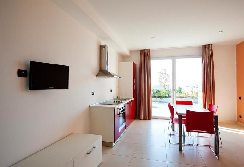 Апартаменты 2 Спальни, Unahotels Le Terrazze Treviso Hotel & Residence