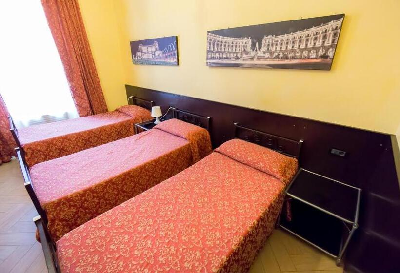 اتاق استاندارد سه تخته با سرویس بهداشتی مشترک, Funny Palace Hostel