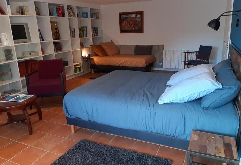 Семейный Номер Вид на Сад, La Longère D Arzoù, Chambres D Hôtes