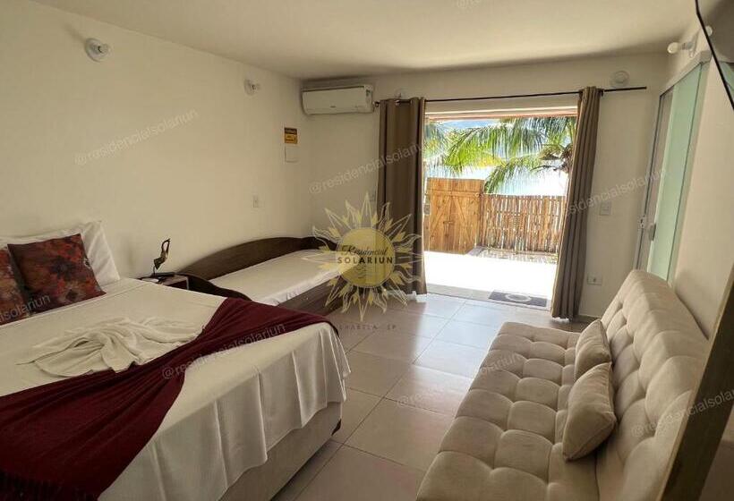 Apartamento 1 Dormitório Vista Piscina, Residencial Solariun Ilhabela