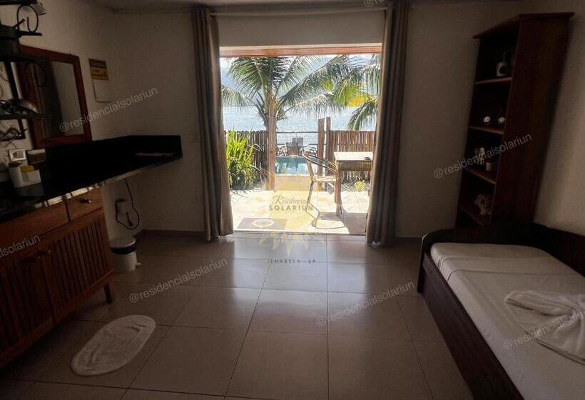 Apartamento 1 Dormitório Vista Piscina, Residencial Solariun Ilhabela