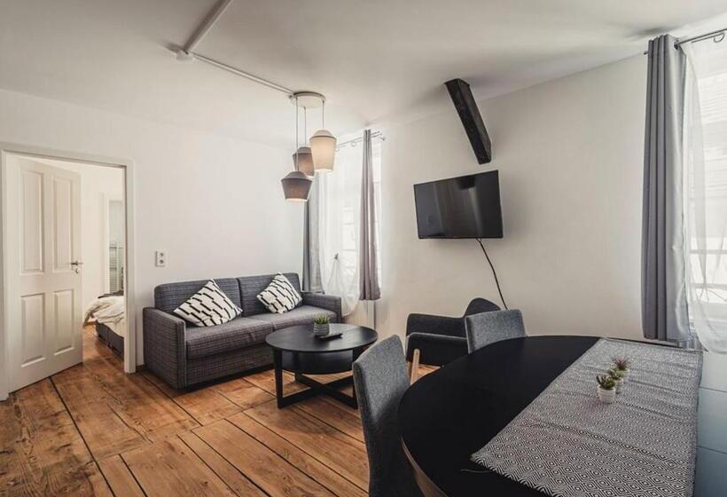 침실 1개 디럭스 아파트, Ferienwohnungen Und Boardinghouse Heimbach In Lahr