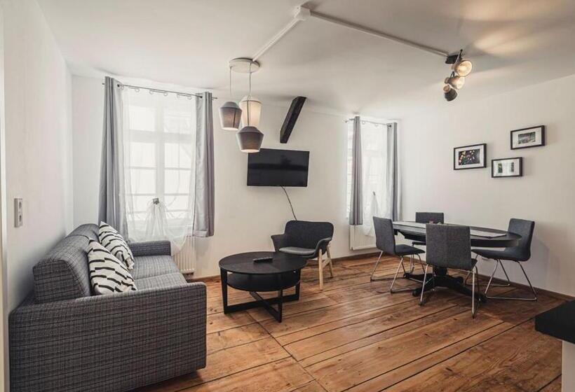 침실 1개 디럭스 아파트, Ferienwohnungen Und Boardinghouse Heimbach In Lahr