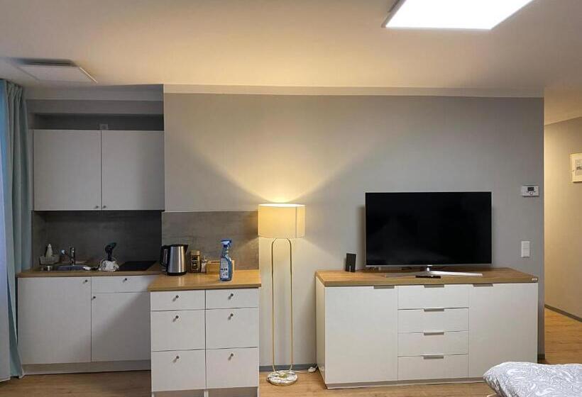סטודיו דלוקס, City Studio Apartment Am Hauptbahnhof N6
