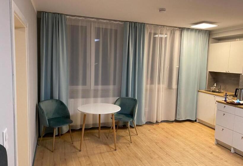 סטודיו דלוקס, City Studio Apartment Am Hauptbahnhof N6