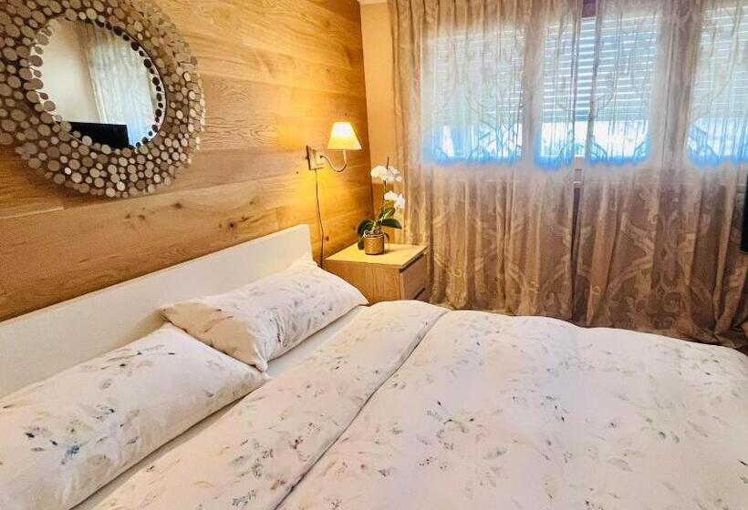 2 Bedrooms Apartment Mountain View, Family Suite With Garden And Amaizing View To Lugano