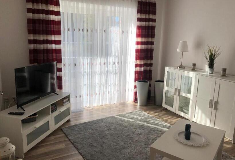 带1个卧室带泳池的公寓, Ferienhof Kröger