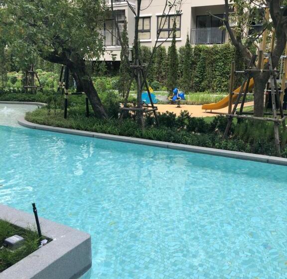 침실 1개 풀장 전망 아파트, La Casita Pool Access Condo Huahin