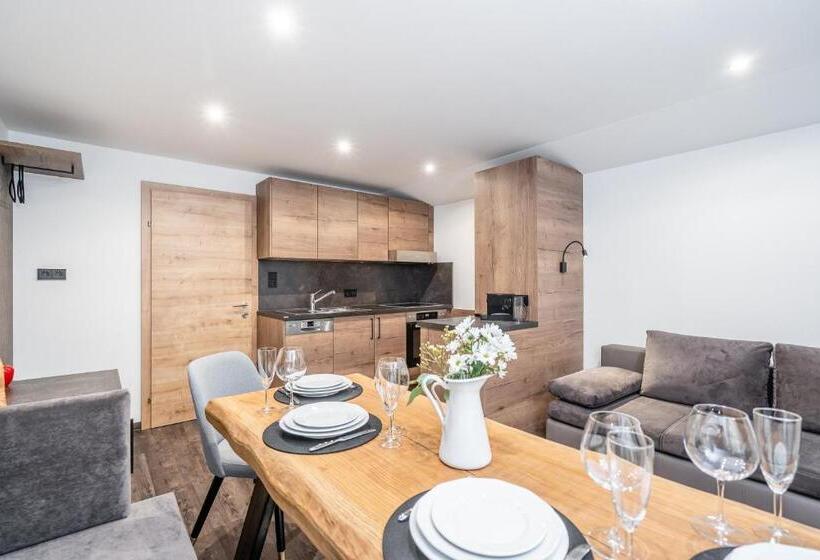 景色の見える一ベッドルームアパートメント, Bergappartements Pröll