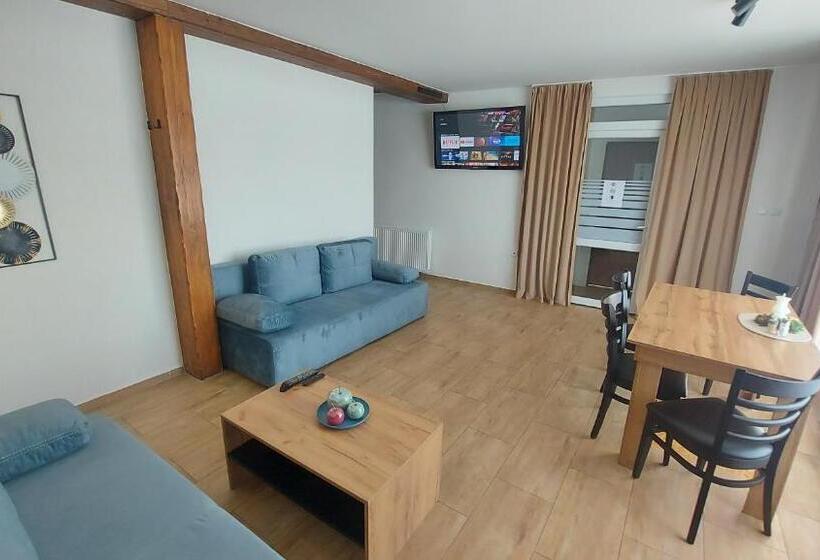 带1个卧室的高级公寓, Apartmány Podlavice