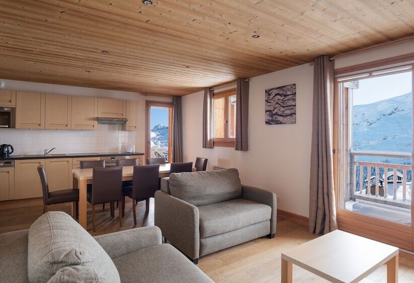 Apartamento 3 Dormitórios, Dormio Resort Les Portes Du Grand Massif
