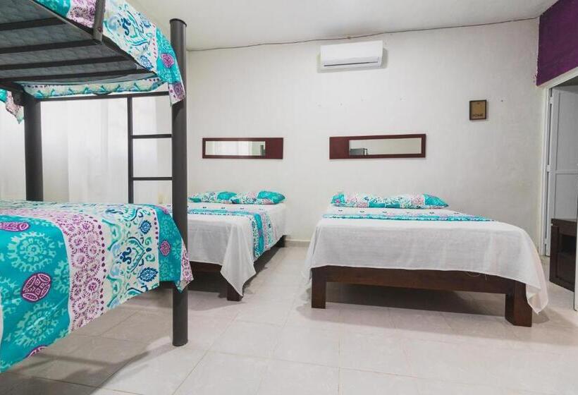 デラックスファミリールーム, Zayali Bacalar   Guest House