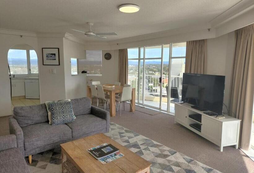 Апартаменты 2 Спальни, Burleigh Surf Apartments