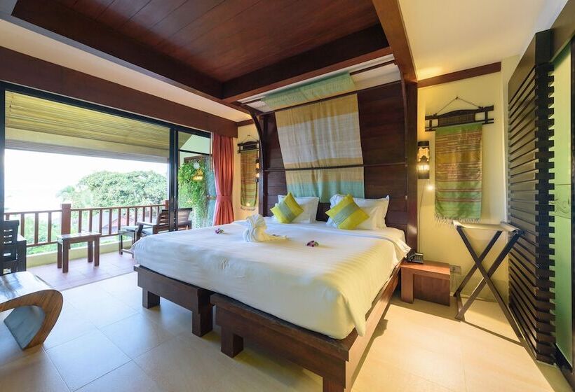 Номер Deluxe Вид на Море, Samui Jasmine Resort   Sha Plus