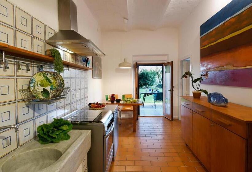 庭の見える１ベッドルームアパートメント, Agriturismo Podere Il Leccio