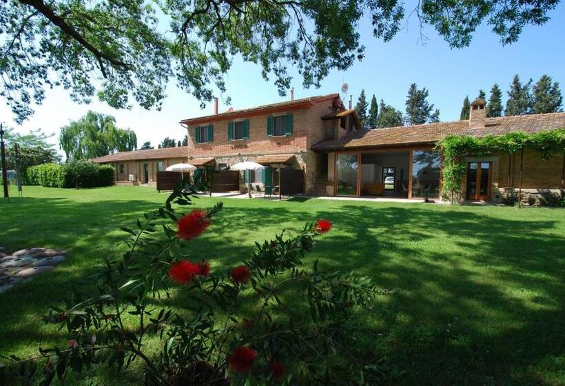 庭の見える１ベッドルームアパートメント, Agriturismo Podere Il Leccio