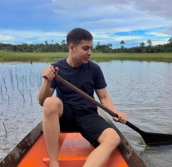 一居室高级别墅, Chalé Quintal Amazon