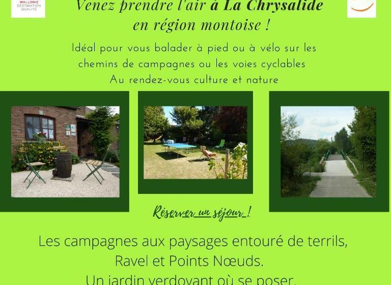 标准三人间外部浴室, B&b La Chrysalide