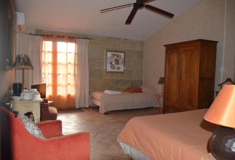 اتاق استاندارد با بالکن, La Paillère Chambres D Hôtes