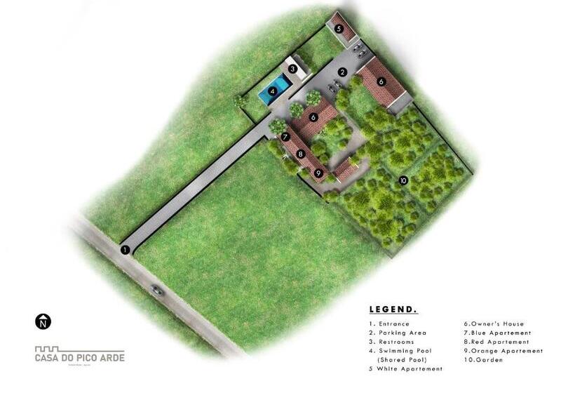Вилла Deluxe 1 Спальня, Casa Do Pico Arde
