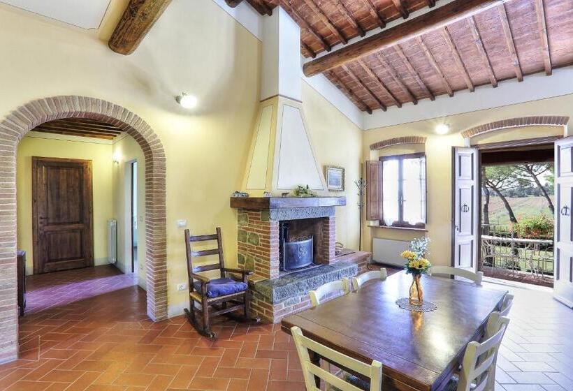 ویلای یک اتاق خوابه با استخر شنا, Terra Di Cortona