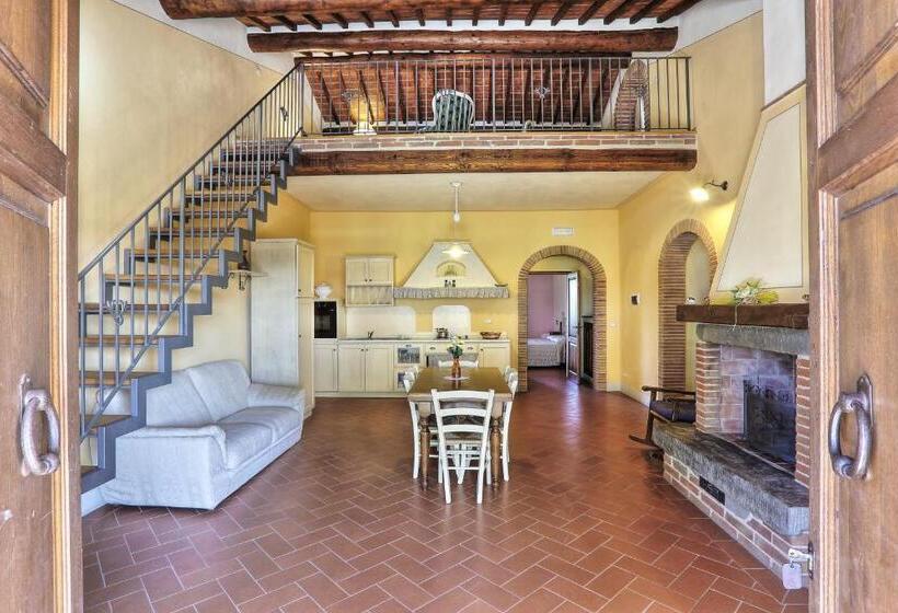 آپارتمان دوبلکس 1 خوابه, Terra Di Cortona