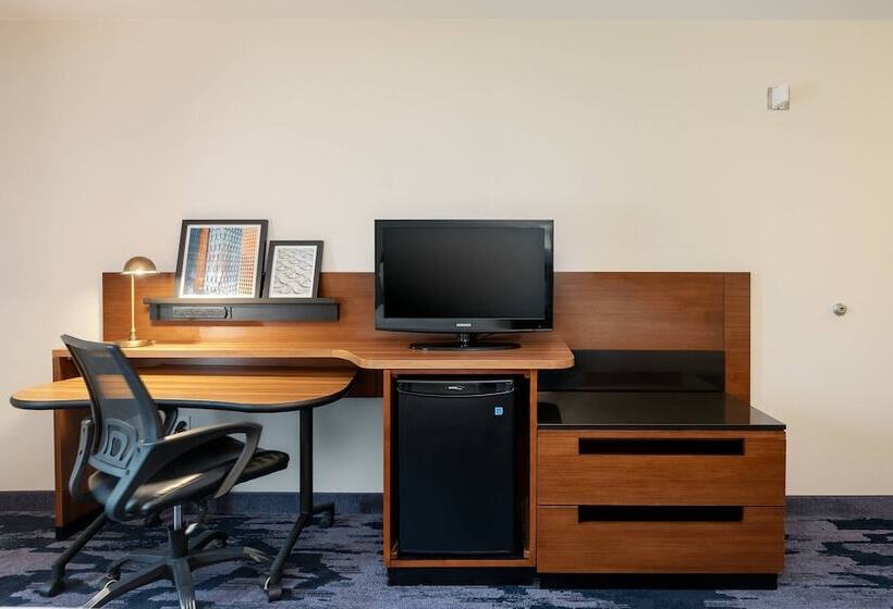 ２ダブルベッドのスタンダードルーム, Fairfield Inn & Suites Savannah Airport