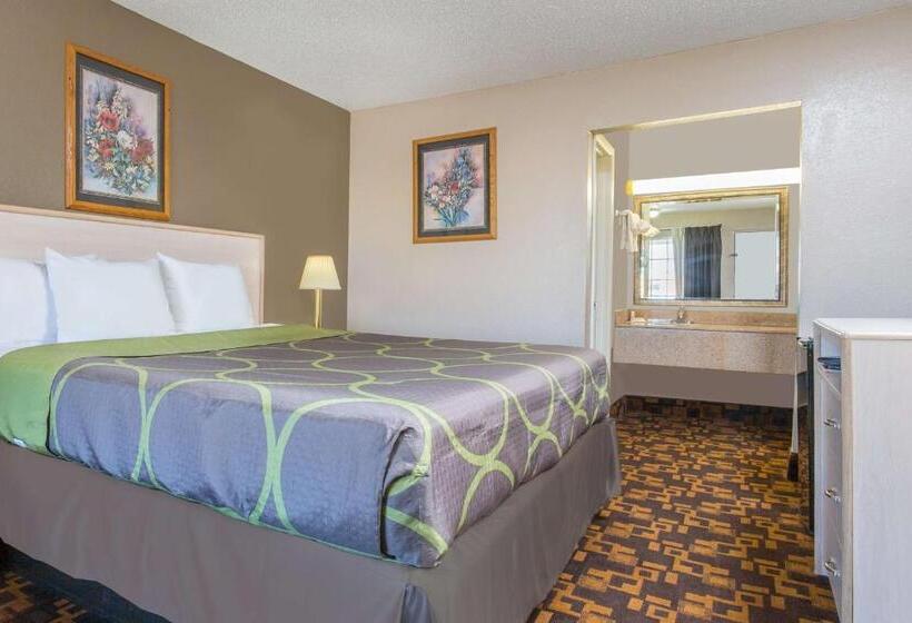 장애인을 위한 킹사이즈 침대 스탠다드 룸, Super 8 By Wyndham Antioch/nashville South East