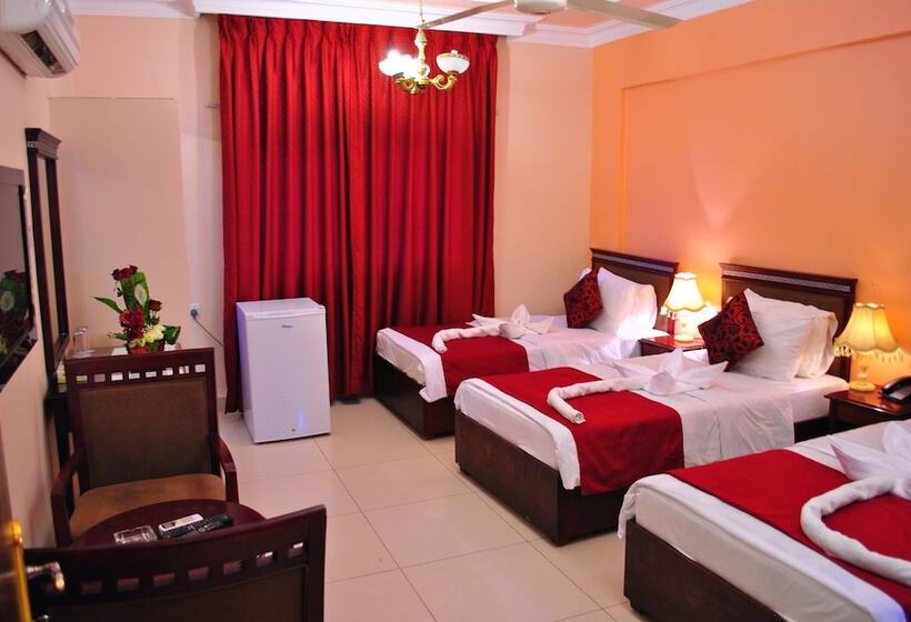 اتاق استاندارد سه نفره, Al Qidra Hotel & Suites Aqaba