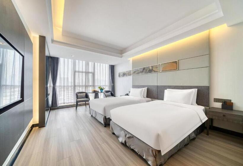 Номер Deluxe Кровать Кинг Вид на Город, Yiwu International Mansion