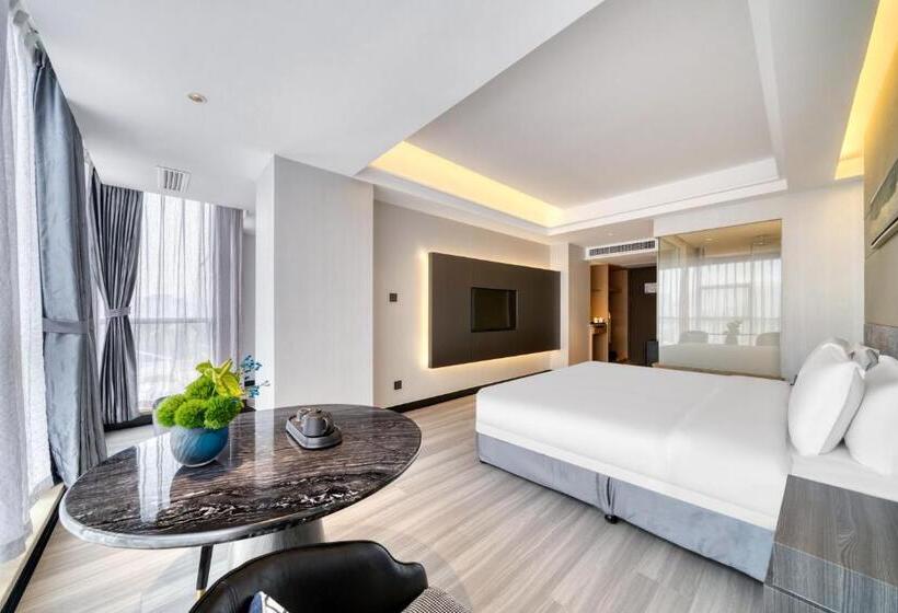 Номер Deluxe Кровать Кинг, Yiwu International Mansion