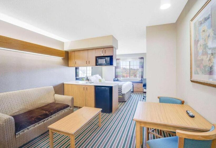带大床的复式套间, Microtel Inn & Suites By Wyndham Pigeon Forge