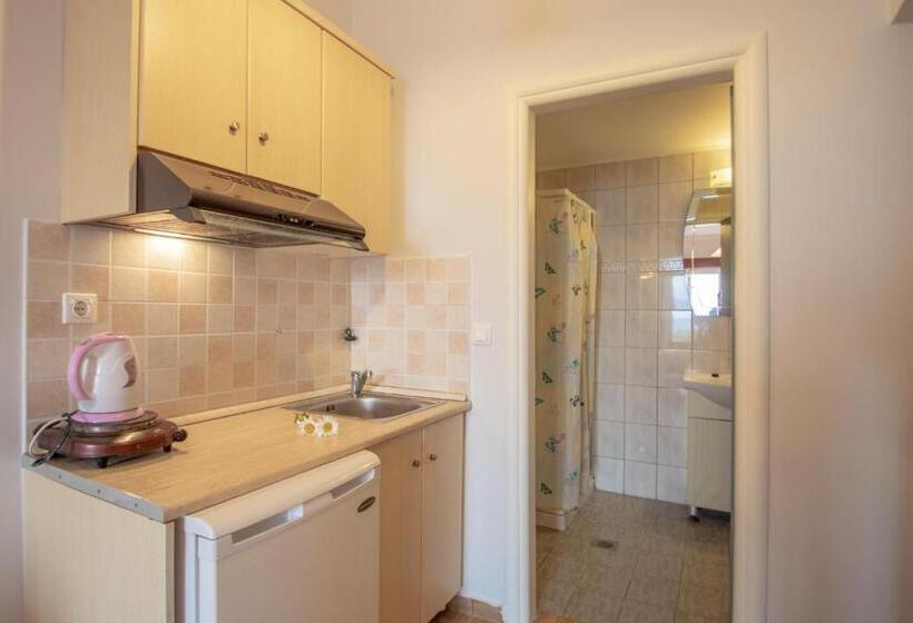 Family flat with sea view, Agoulos Beach