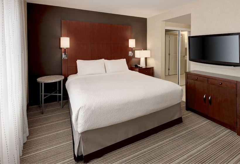 ダブルベッドのスタンダードスタジオ, Residence Inn By Marriott Calgary Airport