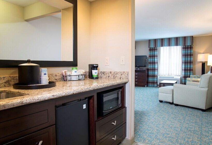Студио Стандарт Кровать Кинг, Hampton Inn & Suites Crawfordsville