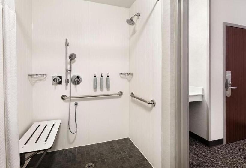 스탠다드 룸 킹사이즈 침대, Courtyard By Marriott Burlington