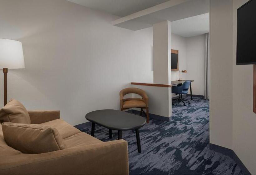 Люкс Executive Кровать Кинг, Fairfield Inn & Suites Roanoke Hollins/i81